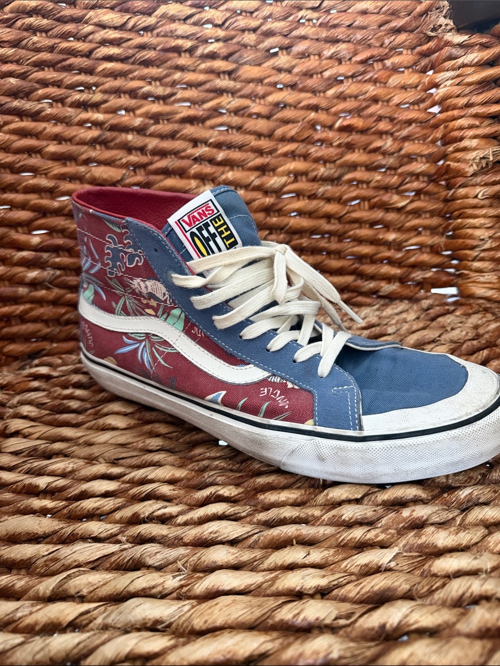 VANS SK8 Hi 138 Decon Hawaiian Jungle Skate Shoes